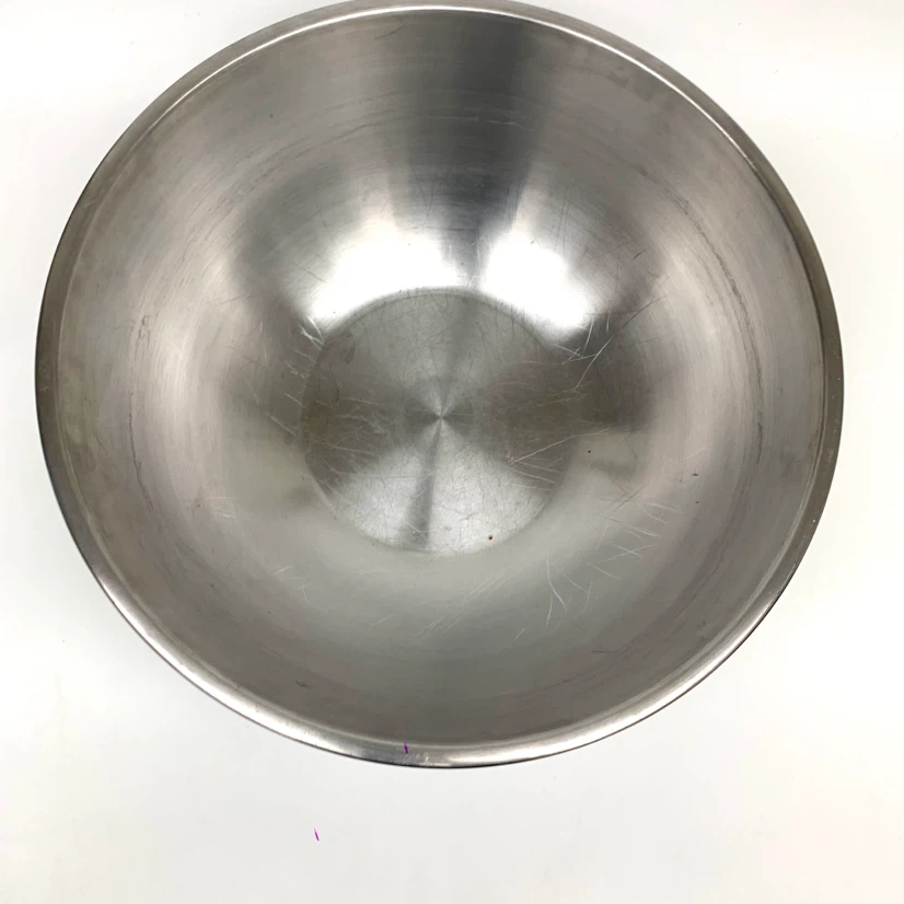 Extra Large Stainless Steel Mixing Bowl 14in Kitchen Baking Prep - photo 3