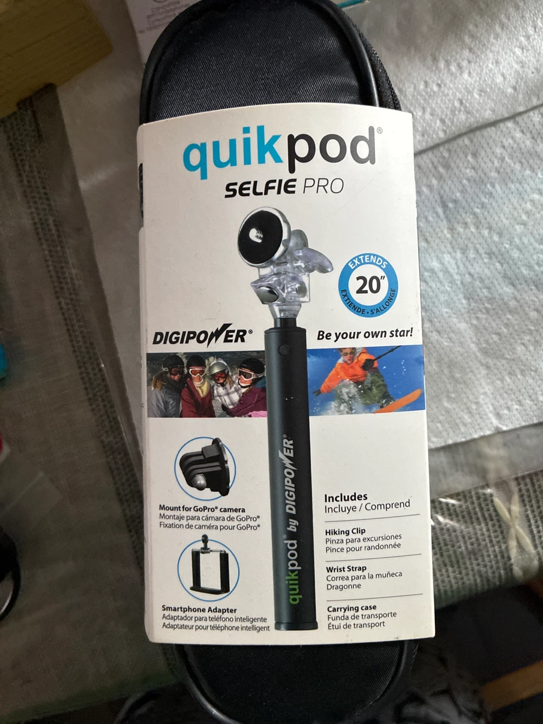 Quikpod Selfie Pro Extendable Monopod with Accessories - photo 2