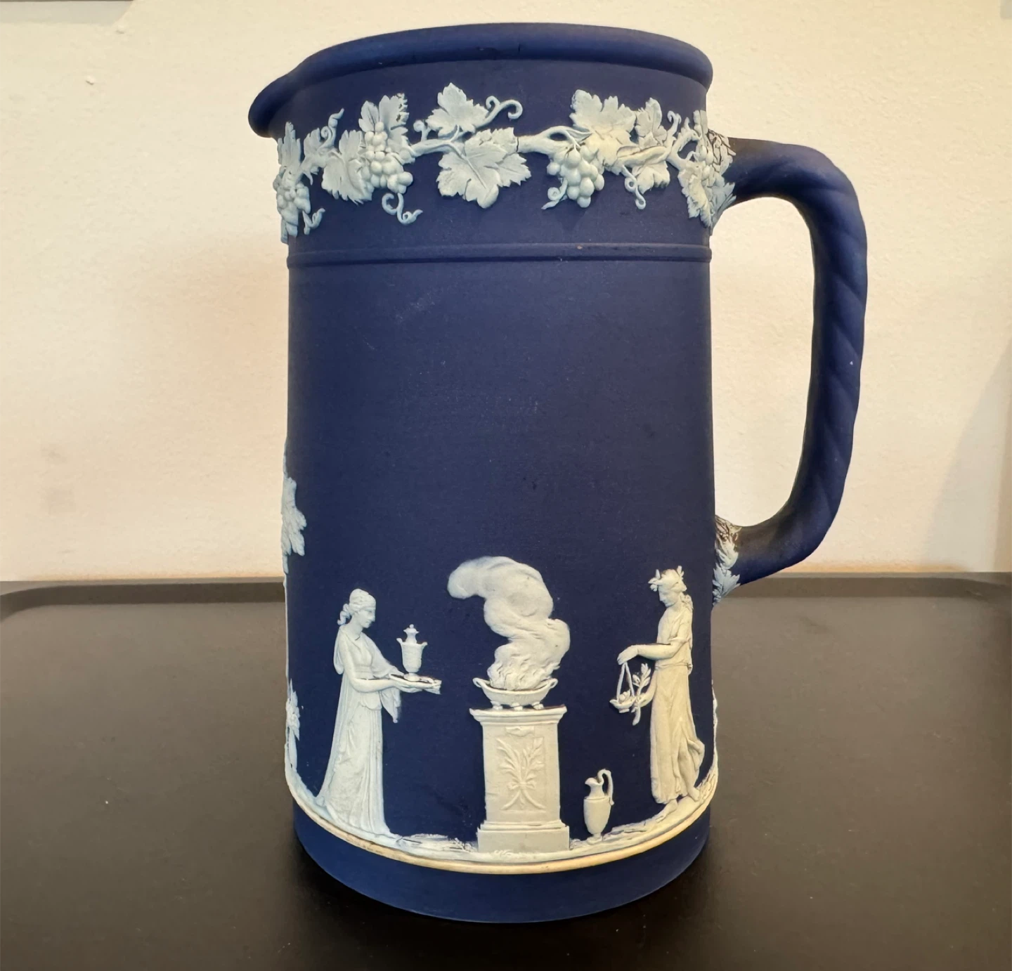 Antique Wedgwood Sacrifices Figures Pitcher/Jug 1891-1907