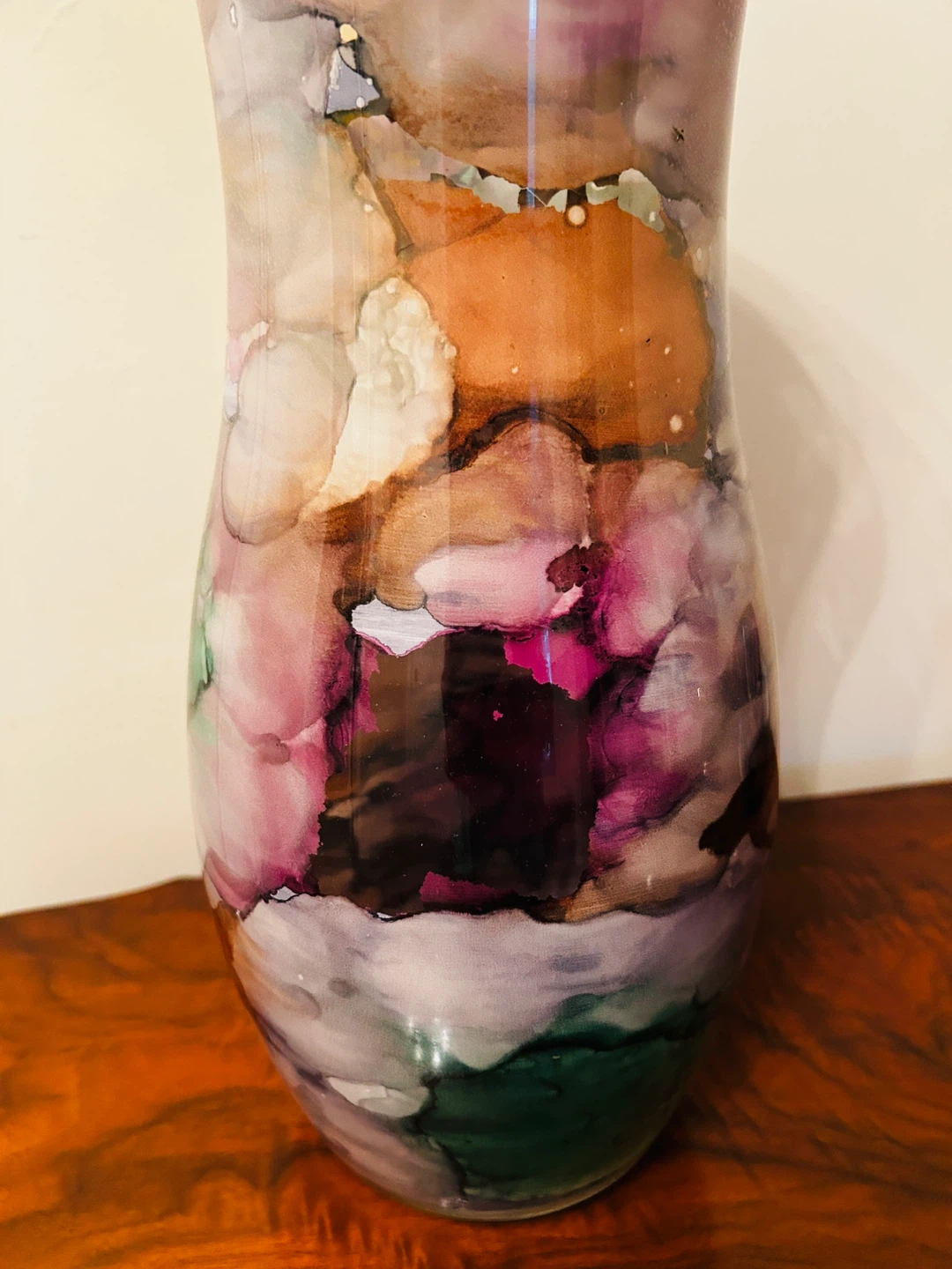 16” stained Glass Vase - photo 4