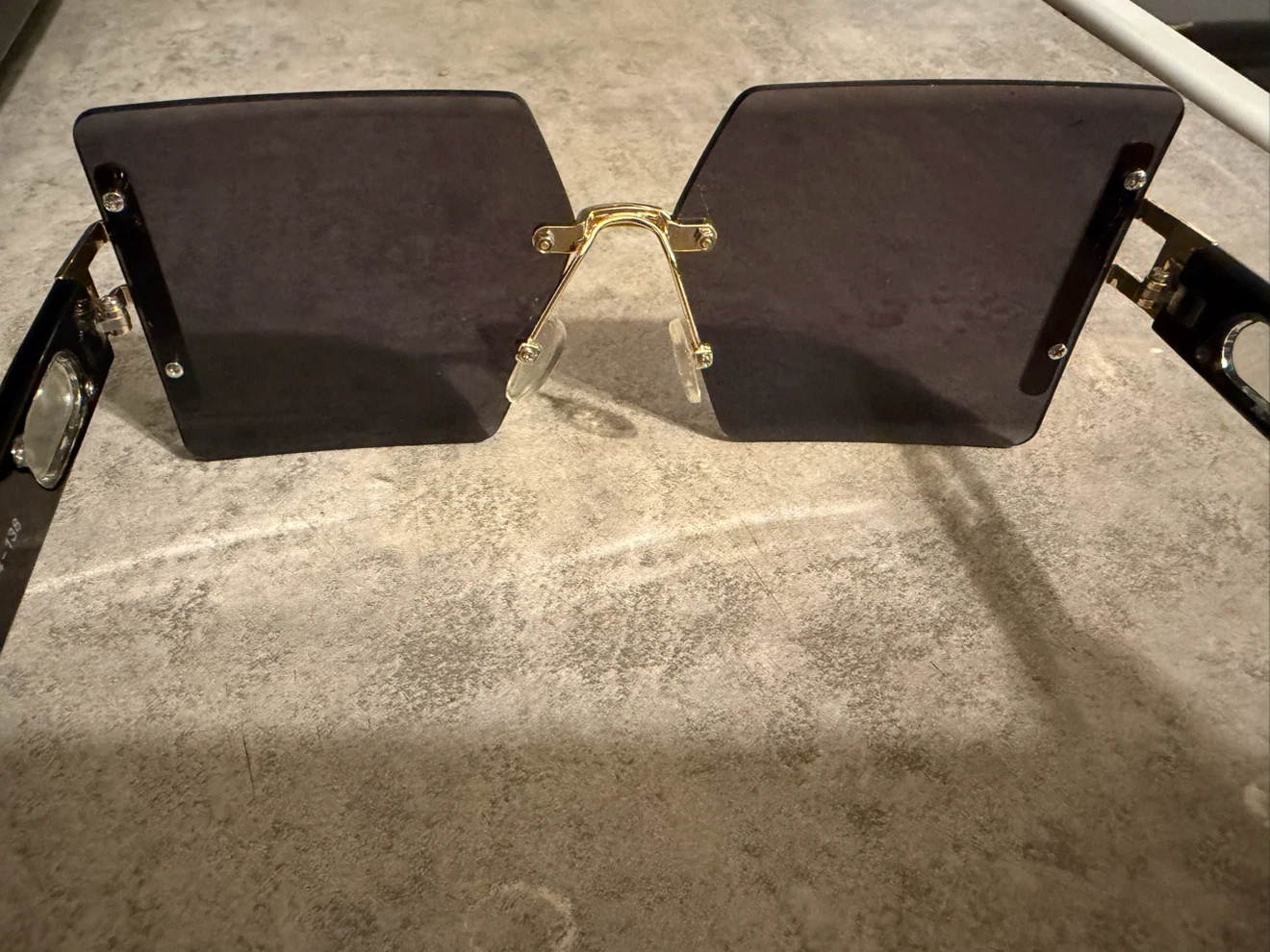 Chanel Rimless Oversized Sunglasses