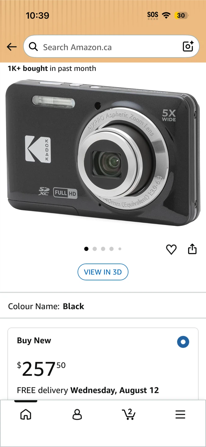 Kodak pix pro fz55 Digital Camera with 5x Optical Zoom