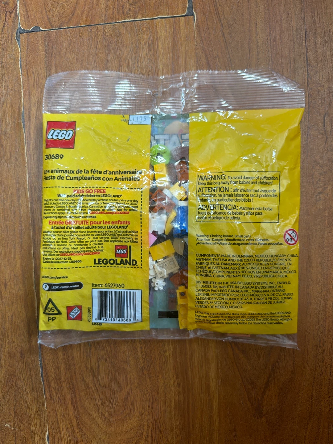 LEGO Creator 30689 Birthday Party Animals Building Toy Set - photo 2
