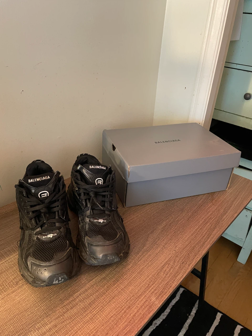 Balenciaga Runner Sneakers - Black - photo 2