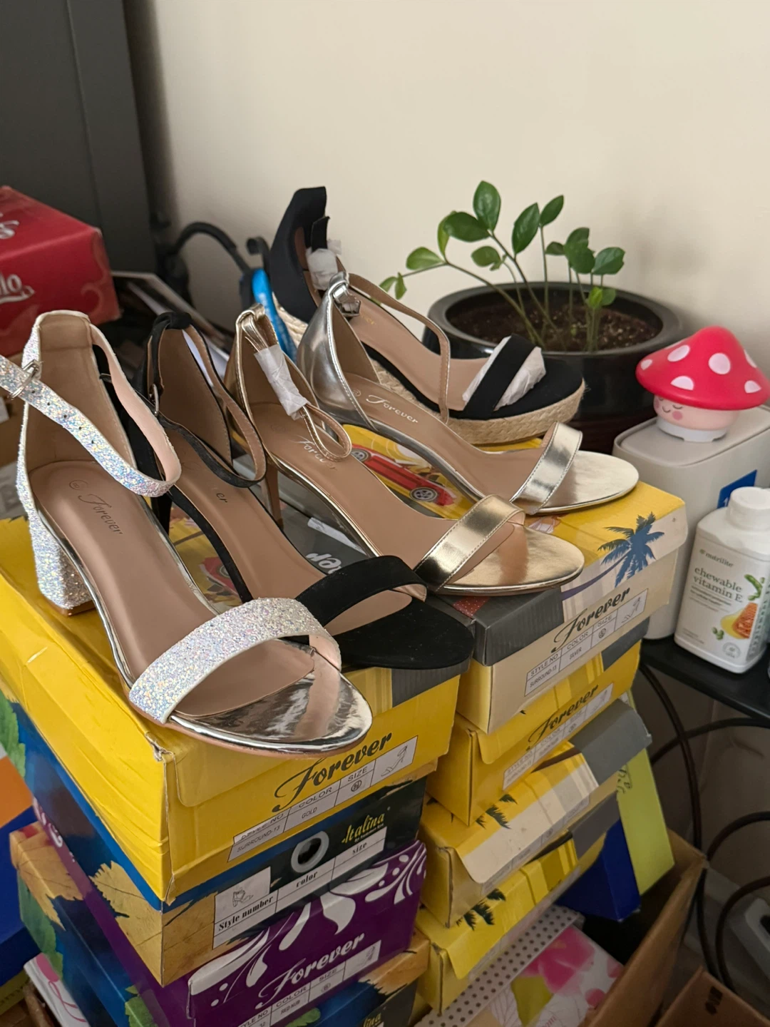 Zapatillas 5 pares por $25