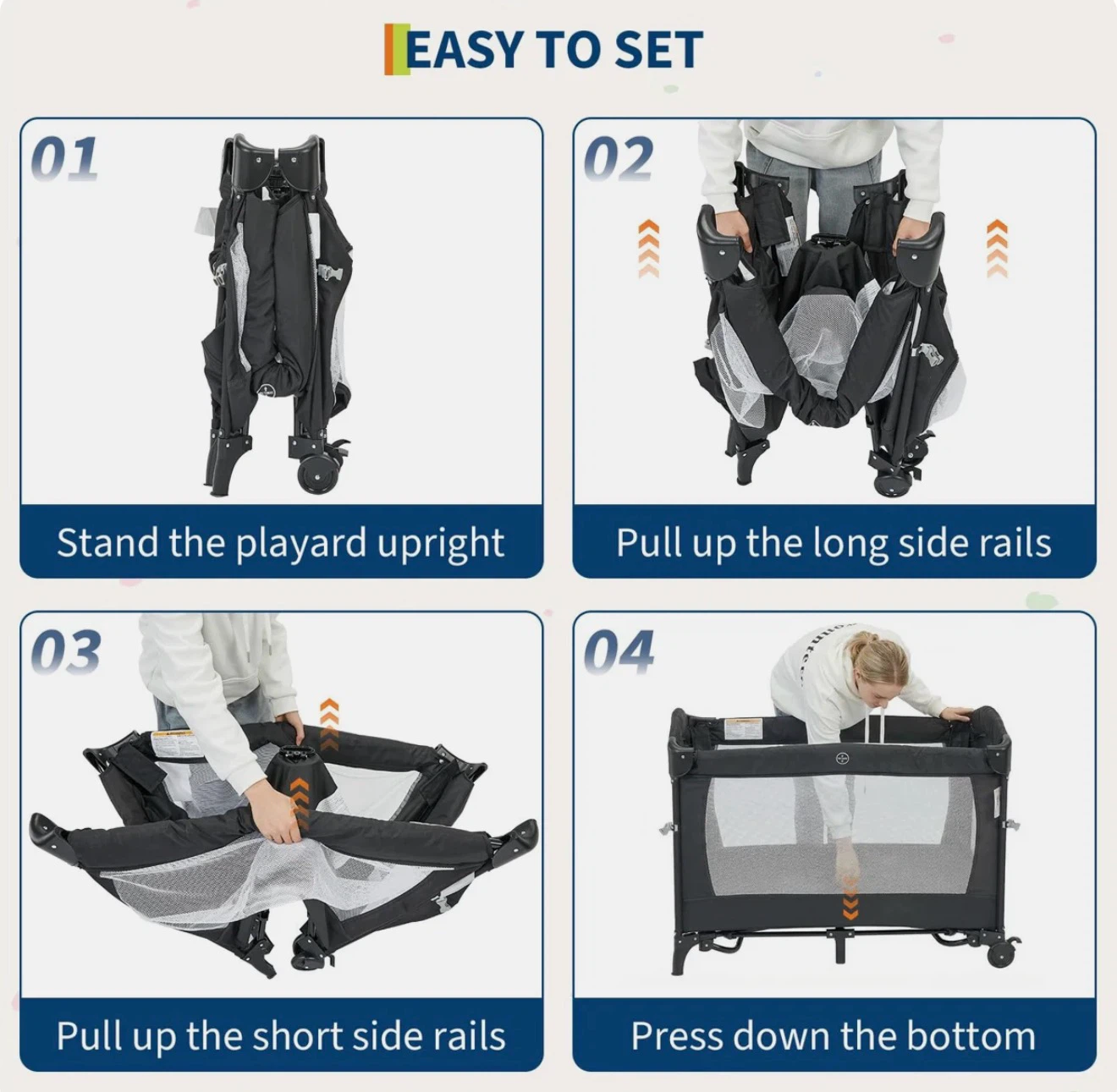 5-in-1 Playard for Babies and Toddlers - photo 4