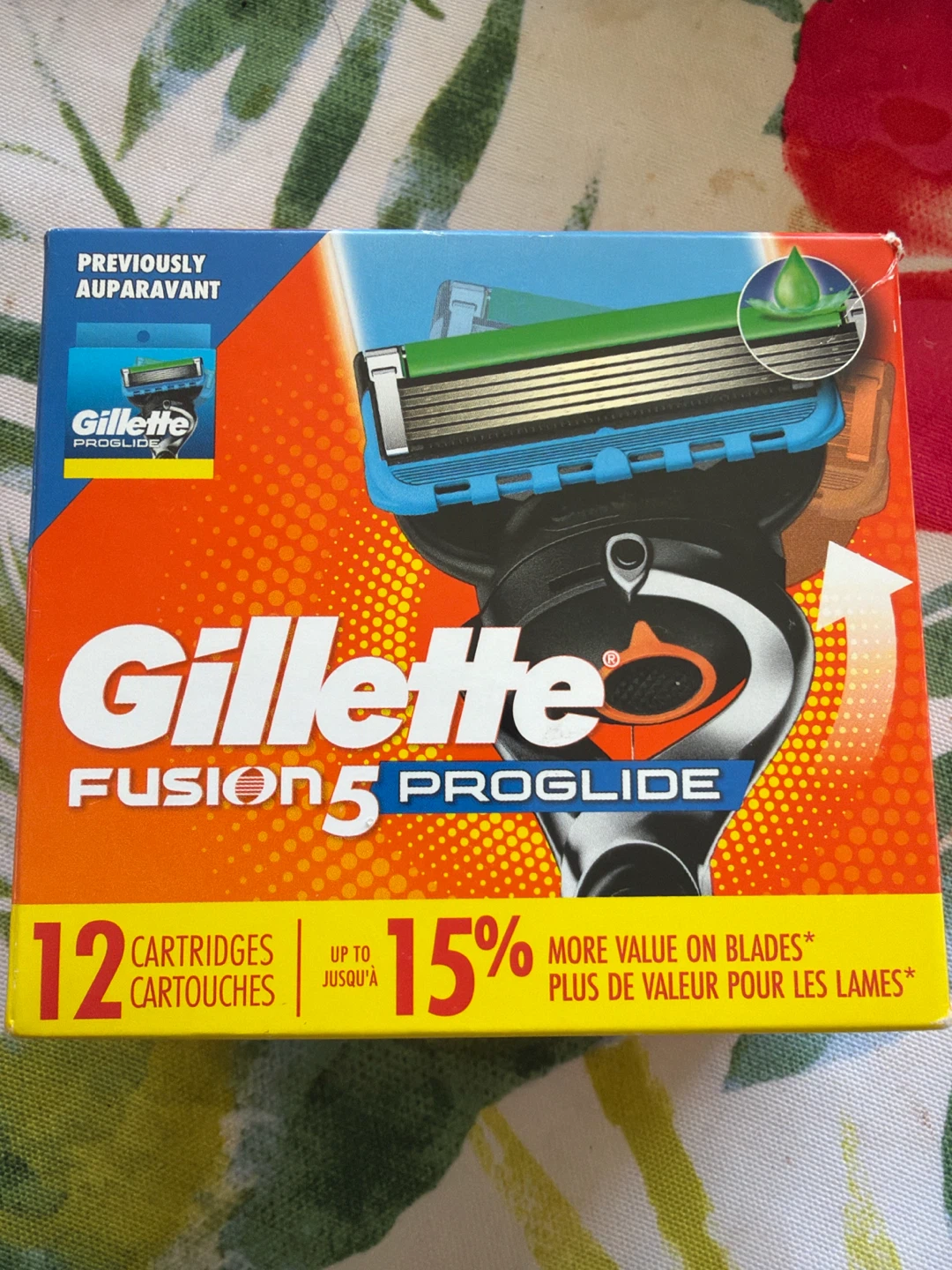Gillette Fusion5 ProGlide Razor Cartridges - 12 Pack