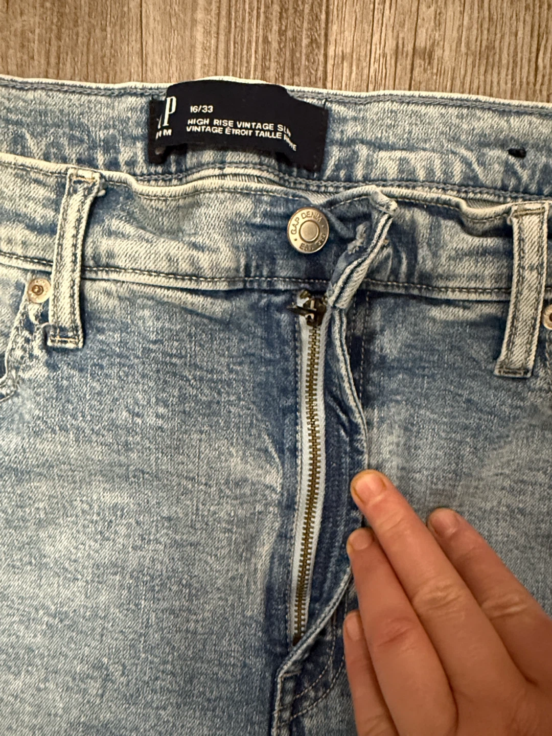 GAP High Rise Vintage Slim Jeans - photo 4