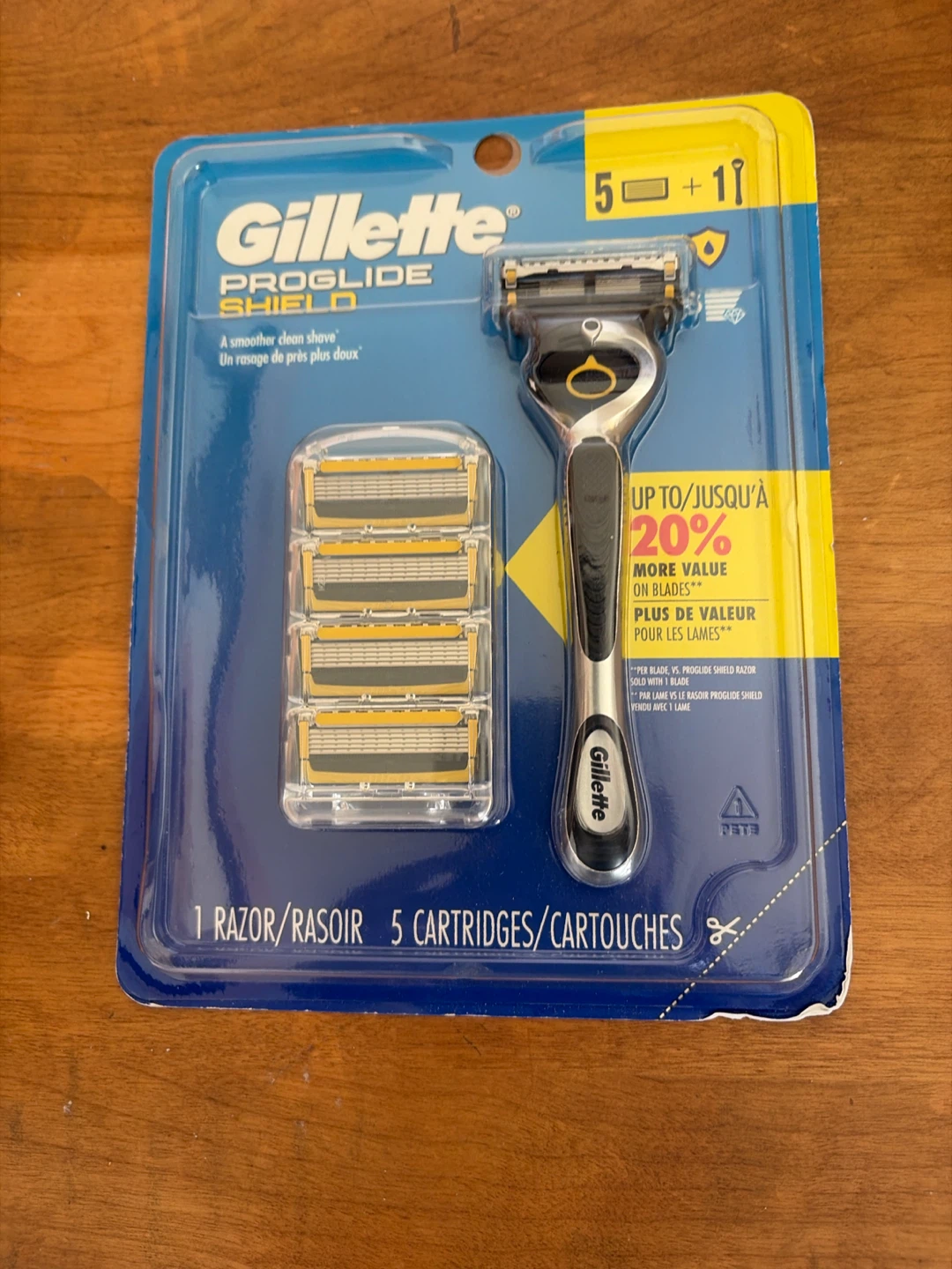 Gillette ProGlide Shield Razor with 5 Cartridges