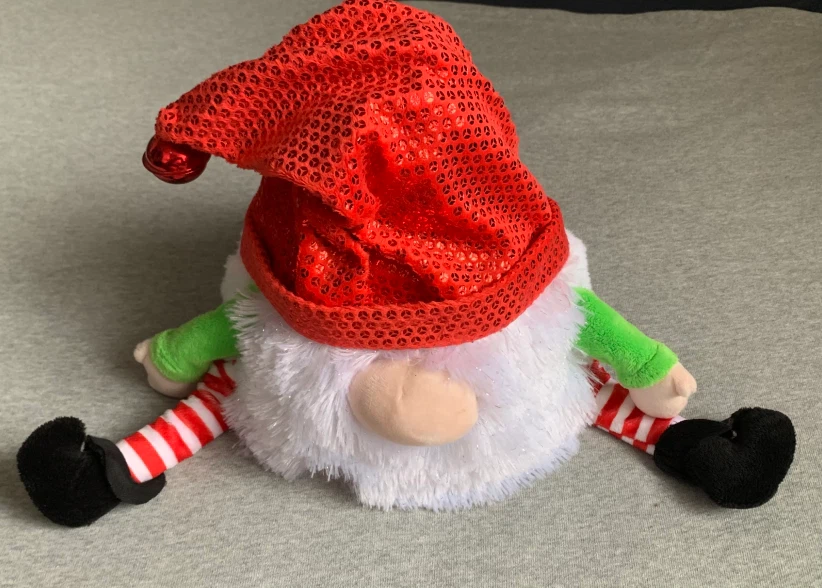 Animated Christmas Gnome Snapback Hat