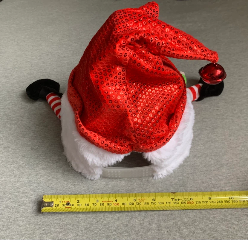 Animated Christmas Gnome Snapback Hat - photo 2