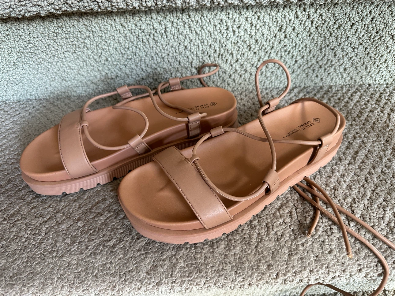 Spring Step Flat Sandals