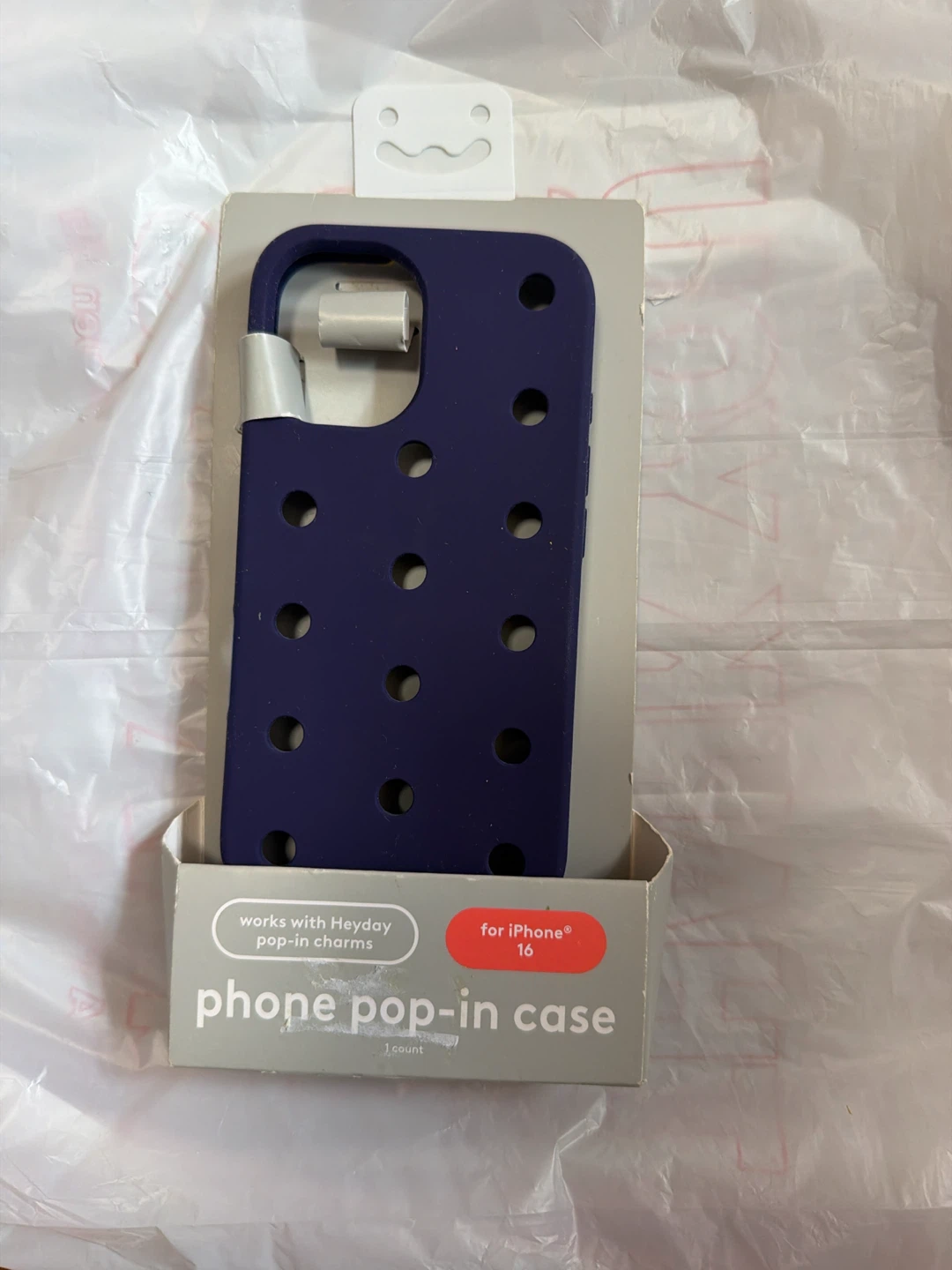 Heyday Phone Pop-In Case for iPhone 16 - Navy