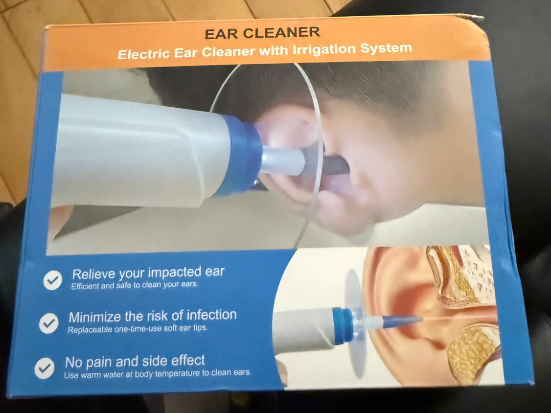 Electric Ear Cleaner with Irrigation System