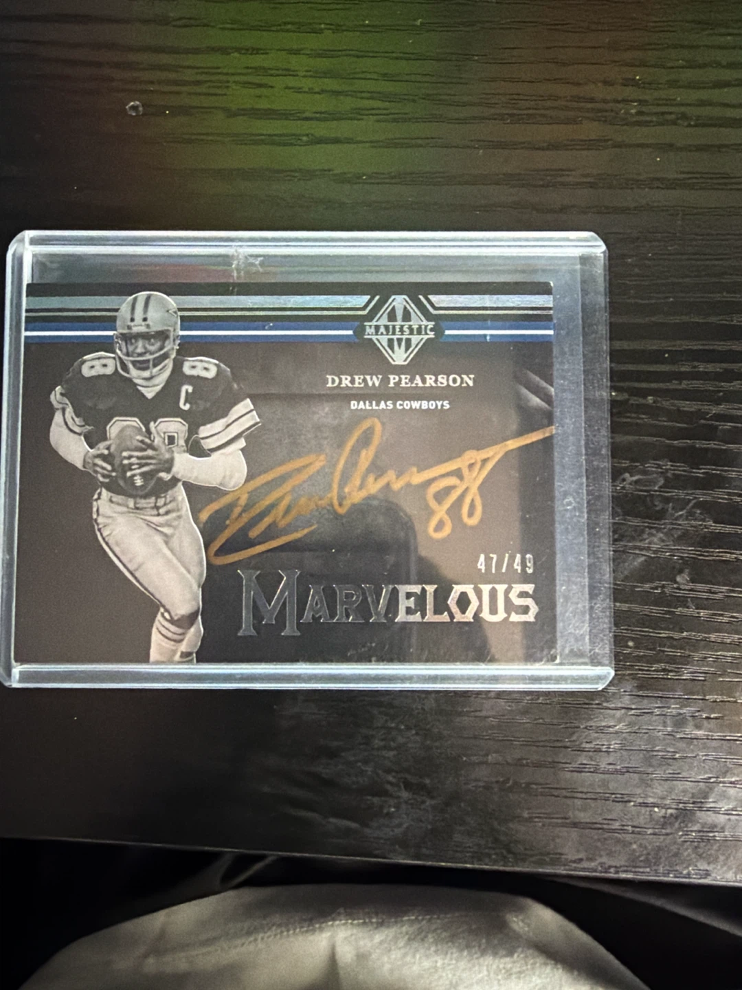 Drew Pearson Autographed 47/49 Dallas Cowboys