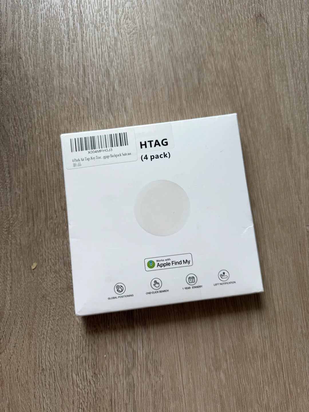 HTAG 4 Pack Air Tags Key Finder - photo 2