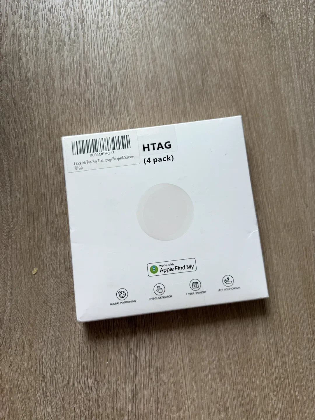 HTAG 4 Pack Air Tags Key Finder - photo 2