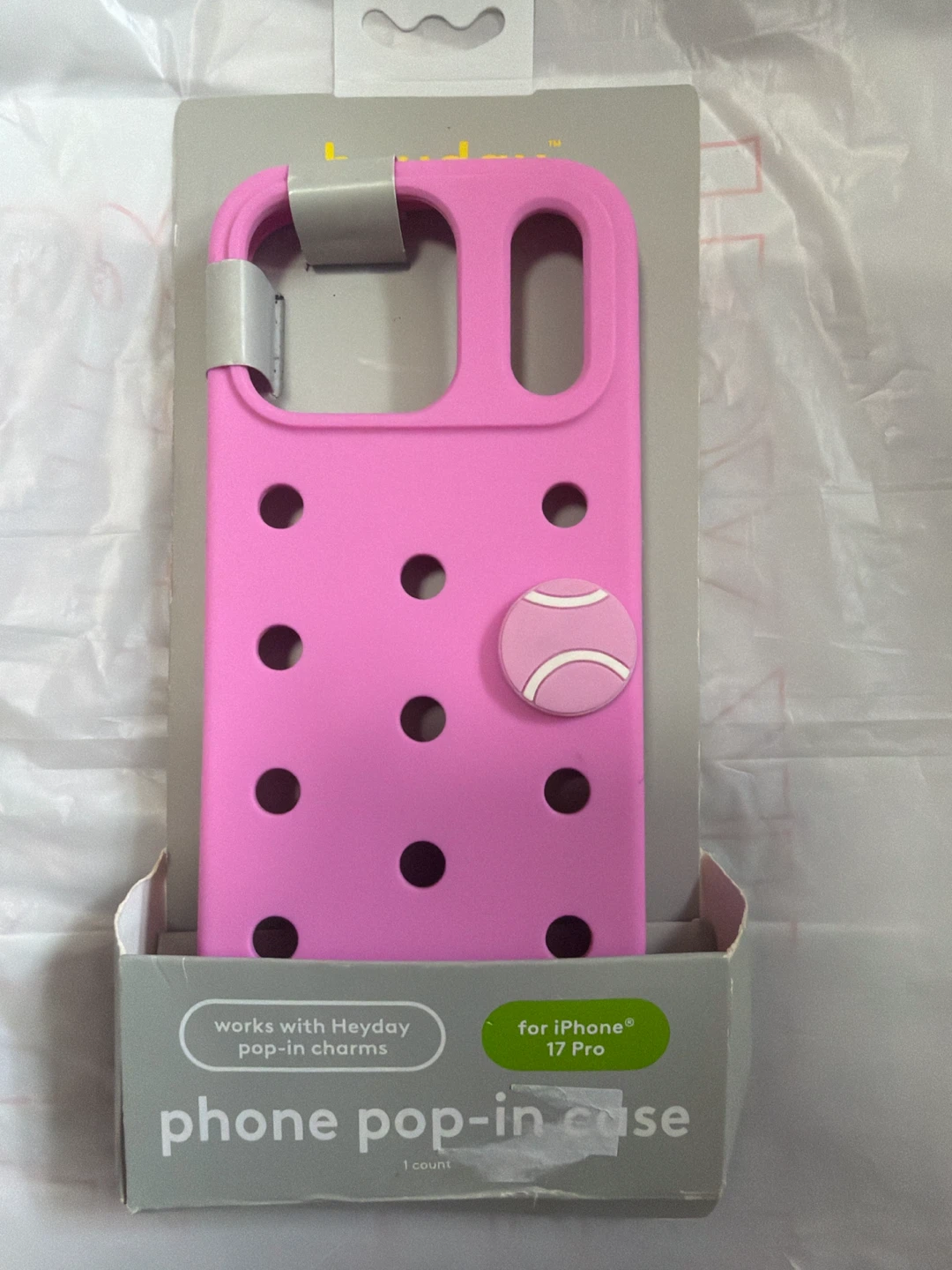 Heyday Pink Phone Pop-in Case for iPhone 17 Pro