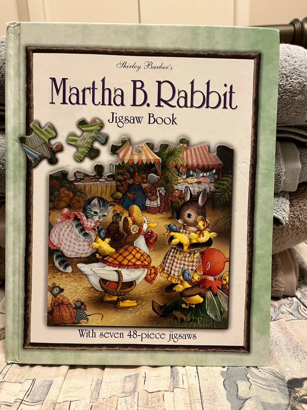 Shirley Barber's Martha B. Rabbit Jigsaw Book
