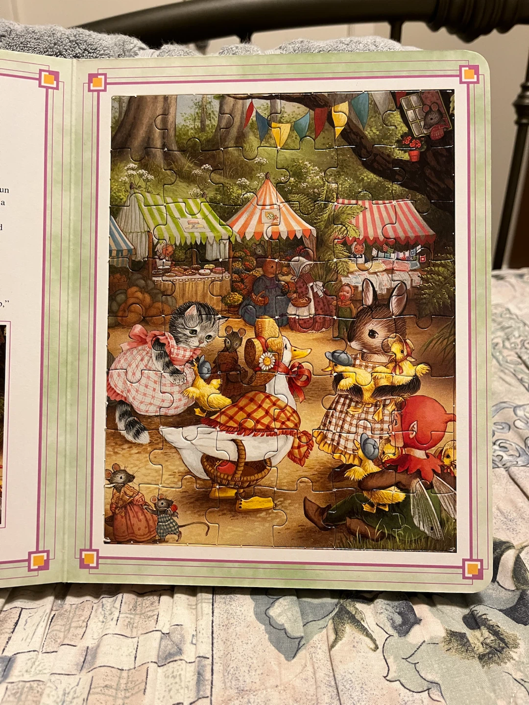 Shirley Barber's Martha B. Rabbit Jigsaw Book - photo 3