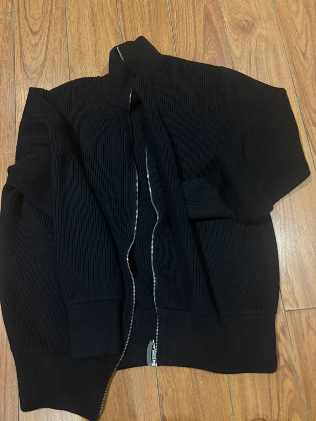 Marni Ribbed Zip-Up Cardigan