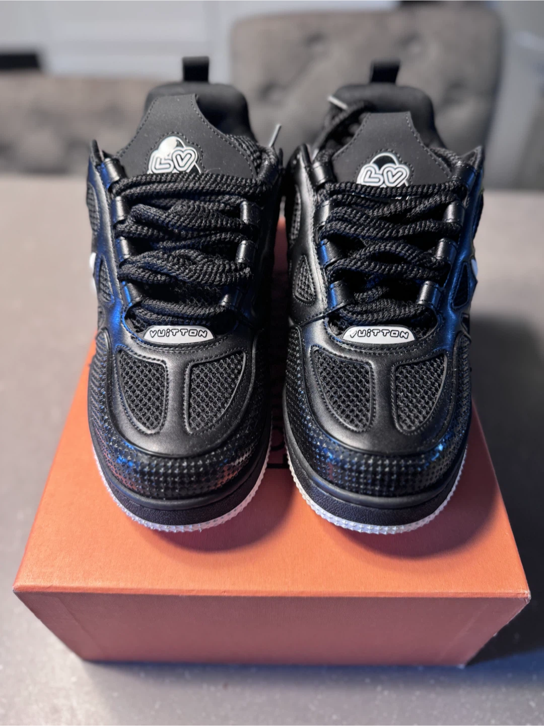 LV Black Sneakers - photo 3
