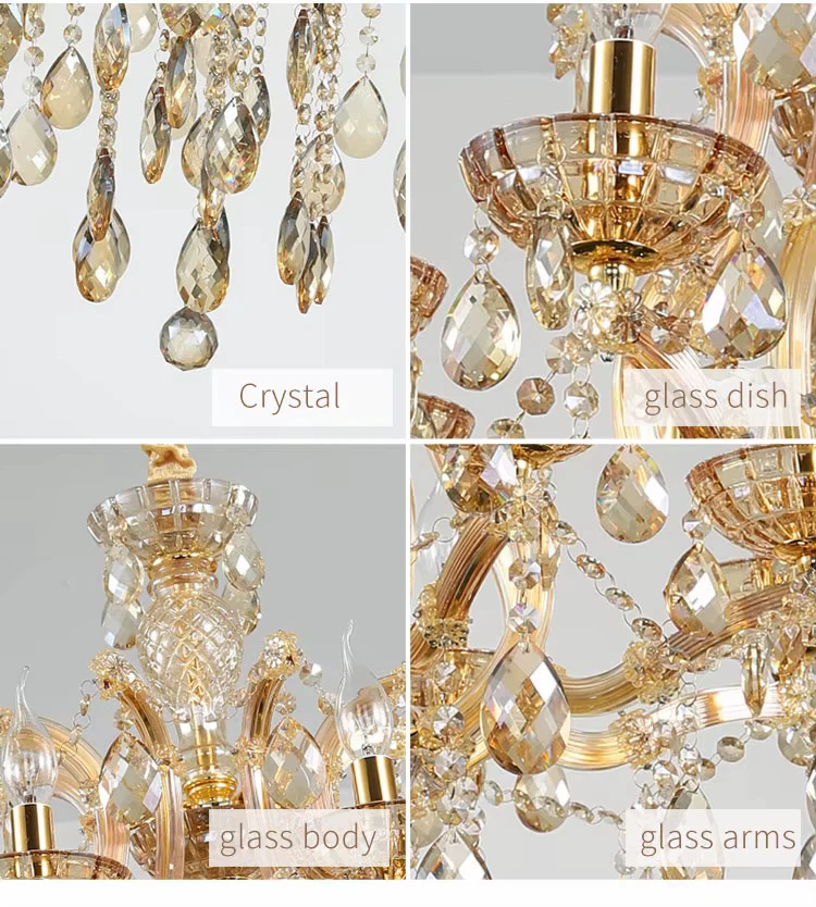 18 head Crystal Chandelier Light Fixture - photo 4