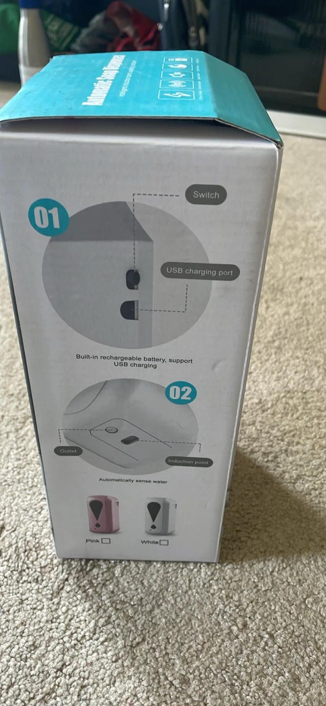 Automatic Soap Dispenser - Pink - photo 2