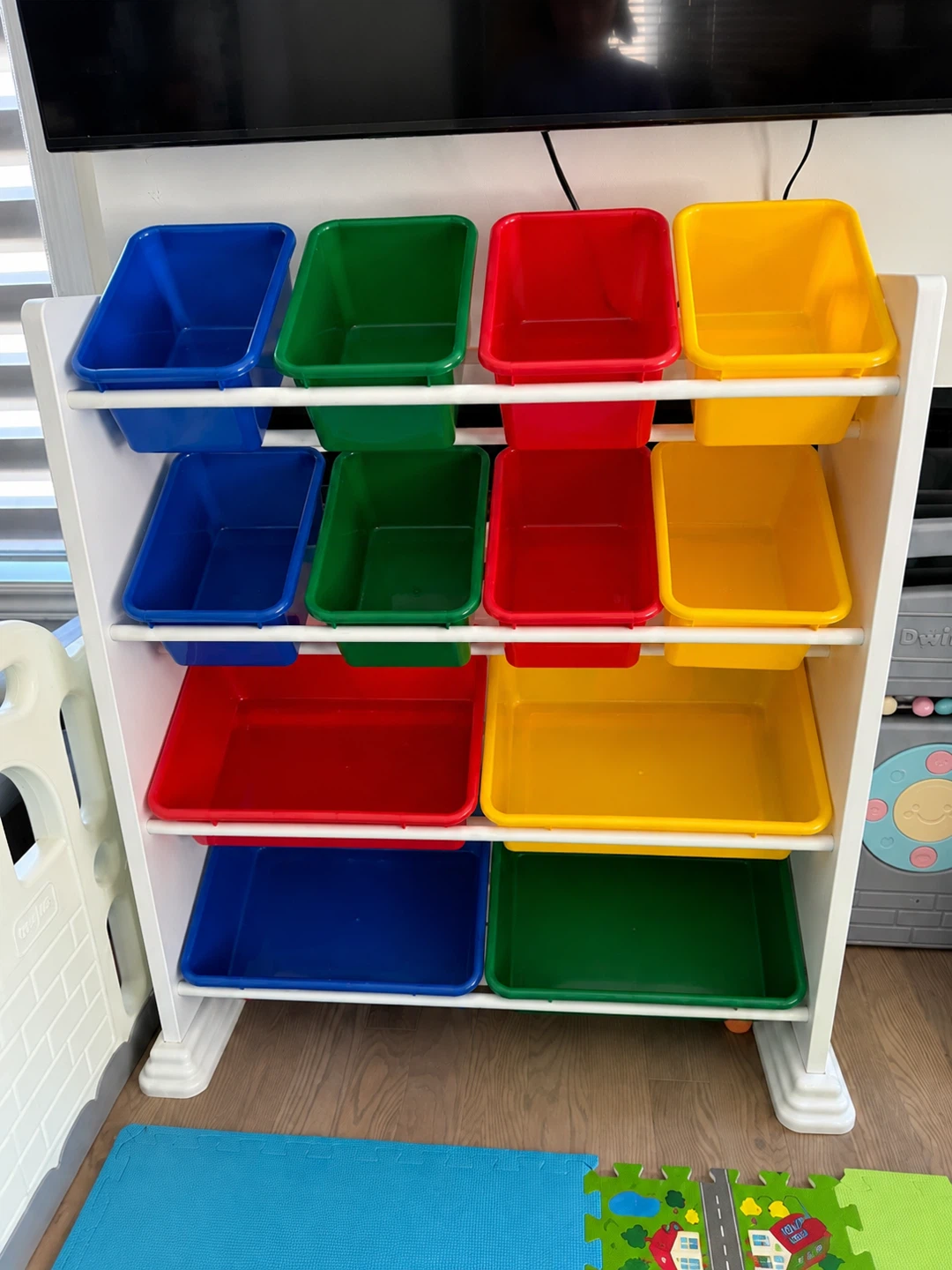 Kids Toy Storage Organizer with Bins