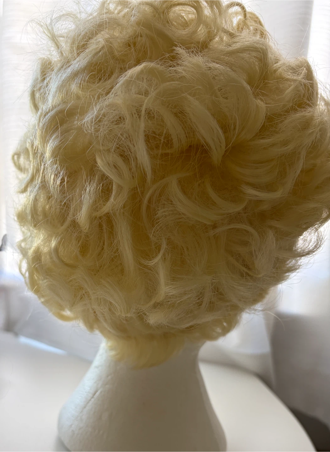 Blonde Curly Wig - photo 3