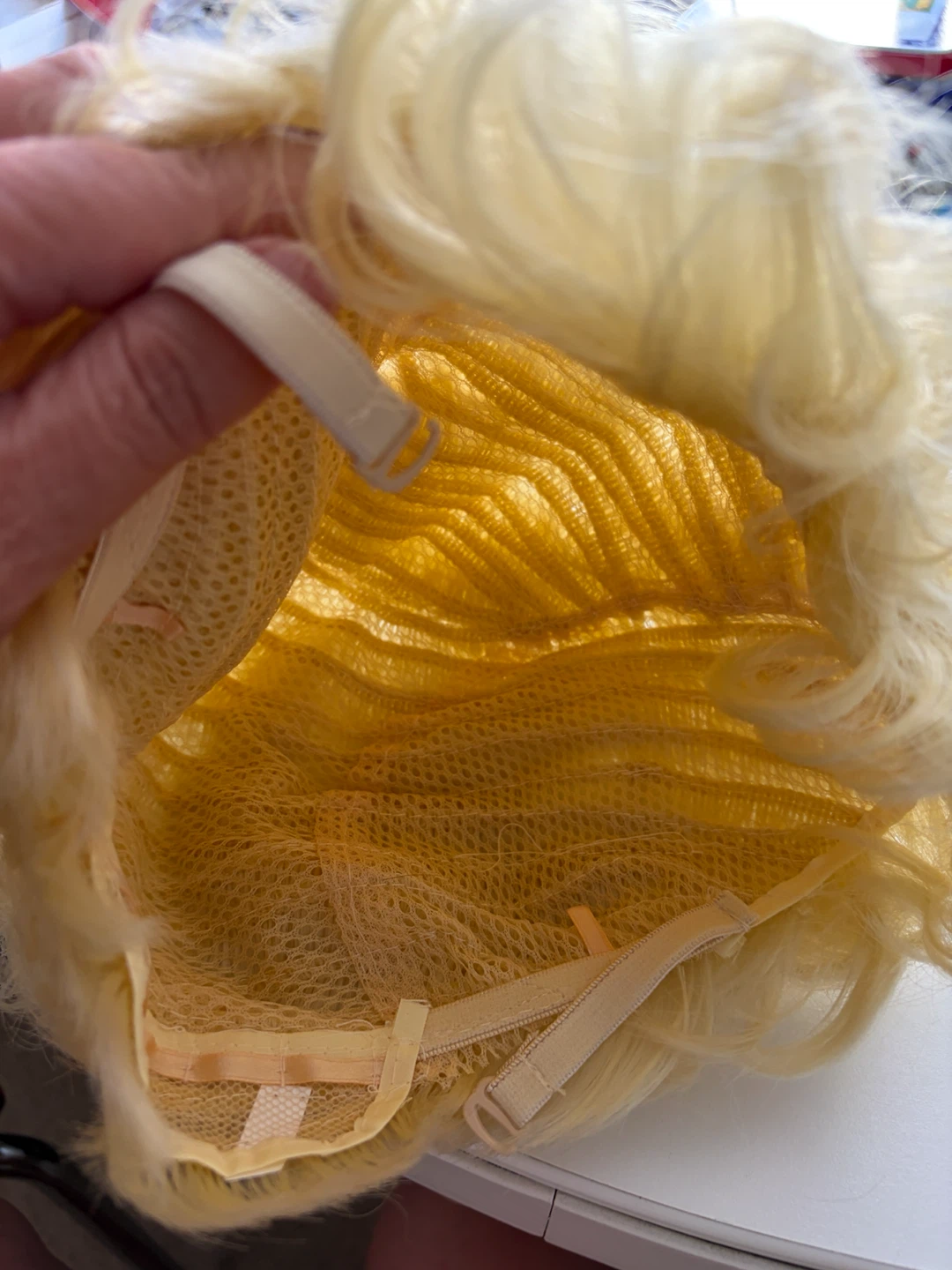 Blonde Curly Wig - photo 5