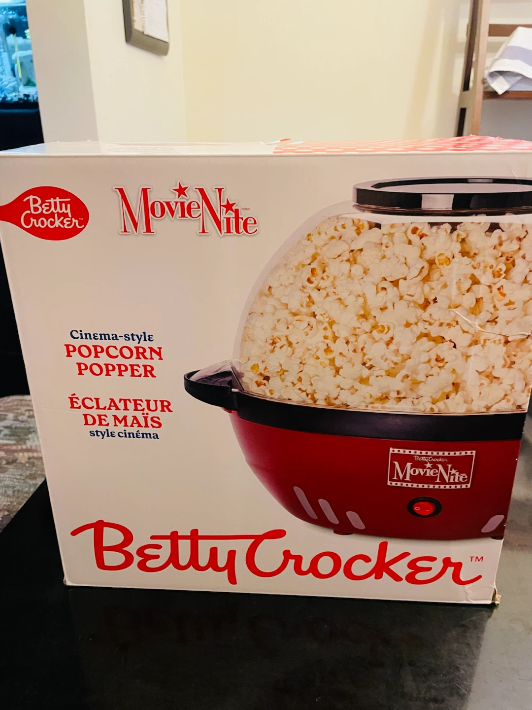 Betty Crocker Movie Nite Cinema-Style Popcorn Popper