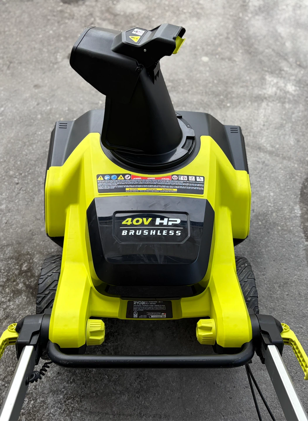 Ryobi 40V HP Brushless Snow Blower