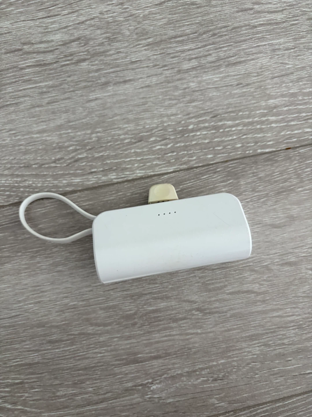 White Portable Power Bank