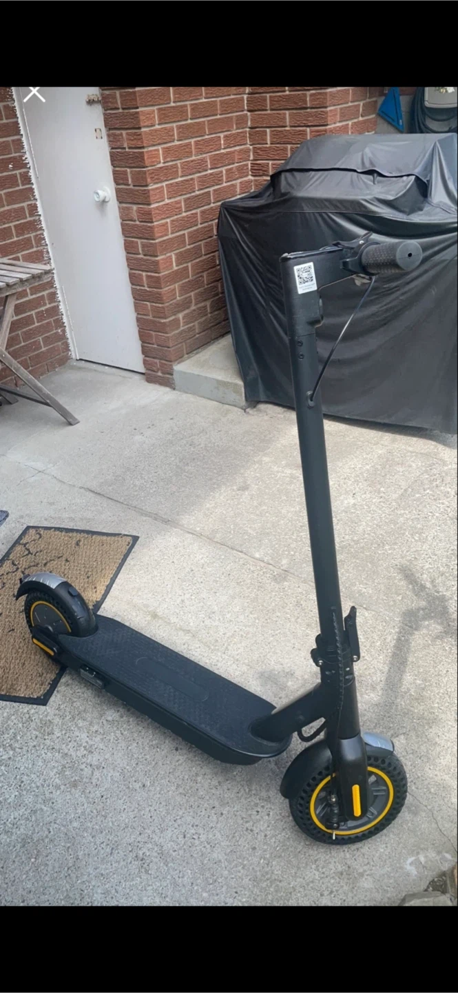 Black Electric Scooter