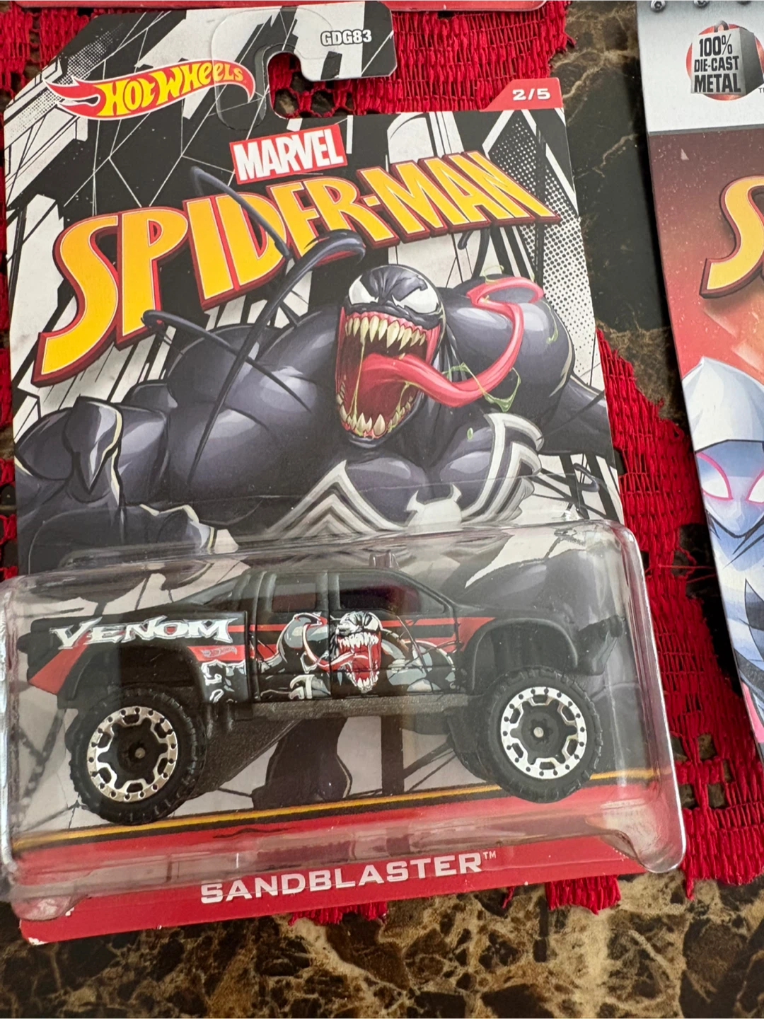 Hot Wheels Marvel Spider-Man Collection - 5 Vehicles - photo 2