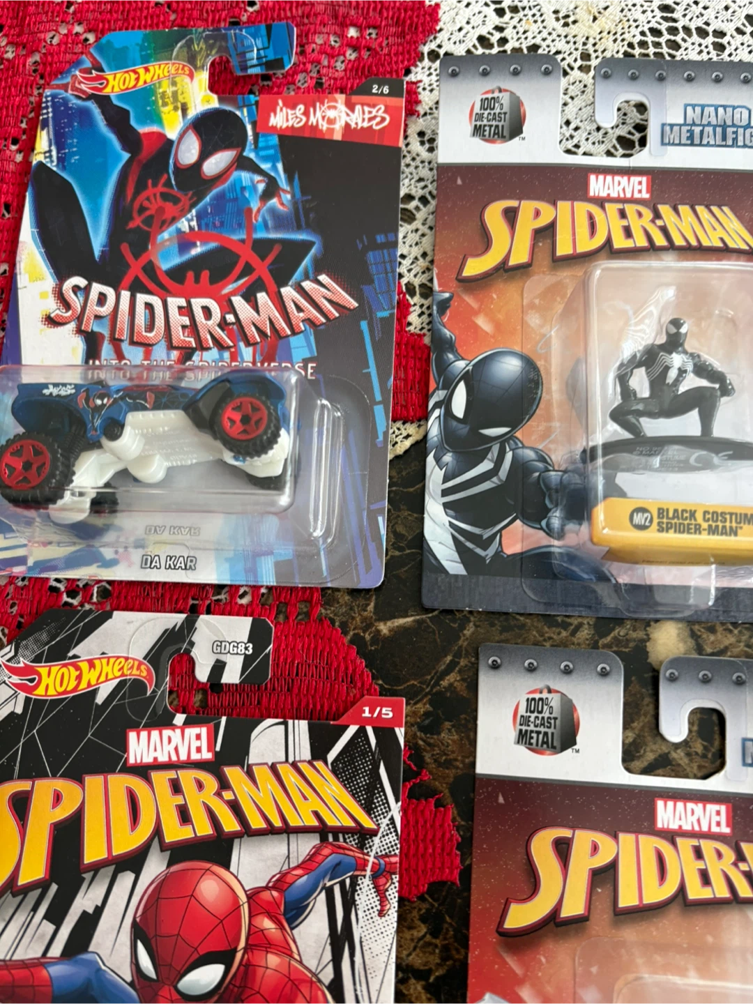 Hot Wheels Marvel Spider-Man Collection - 5 Vehicles - photo 3