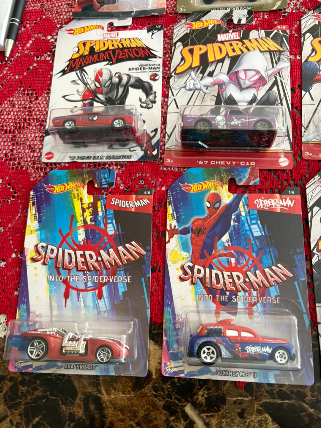 Hot Wheels Marvel Spider-Man Collection - 5 Vehicles - photo 4