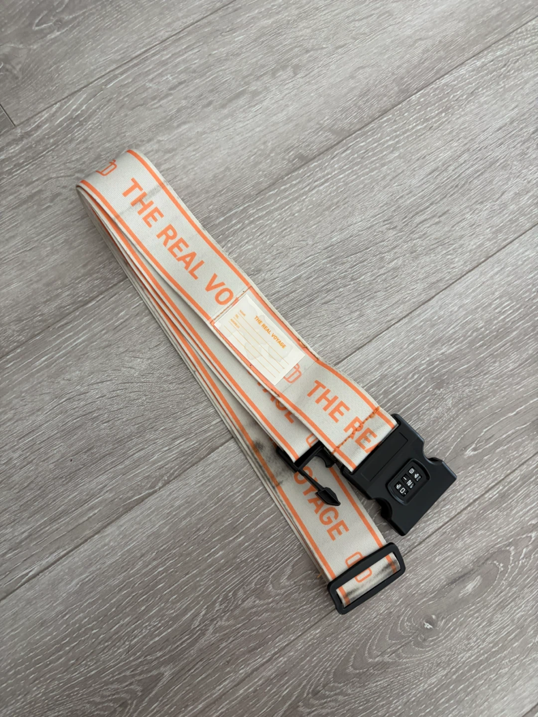 The Real Voyage Luggage Strap with Combination Lock