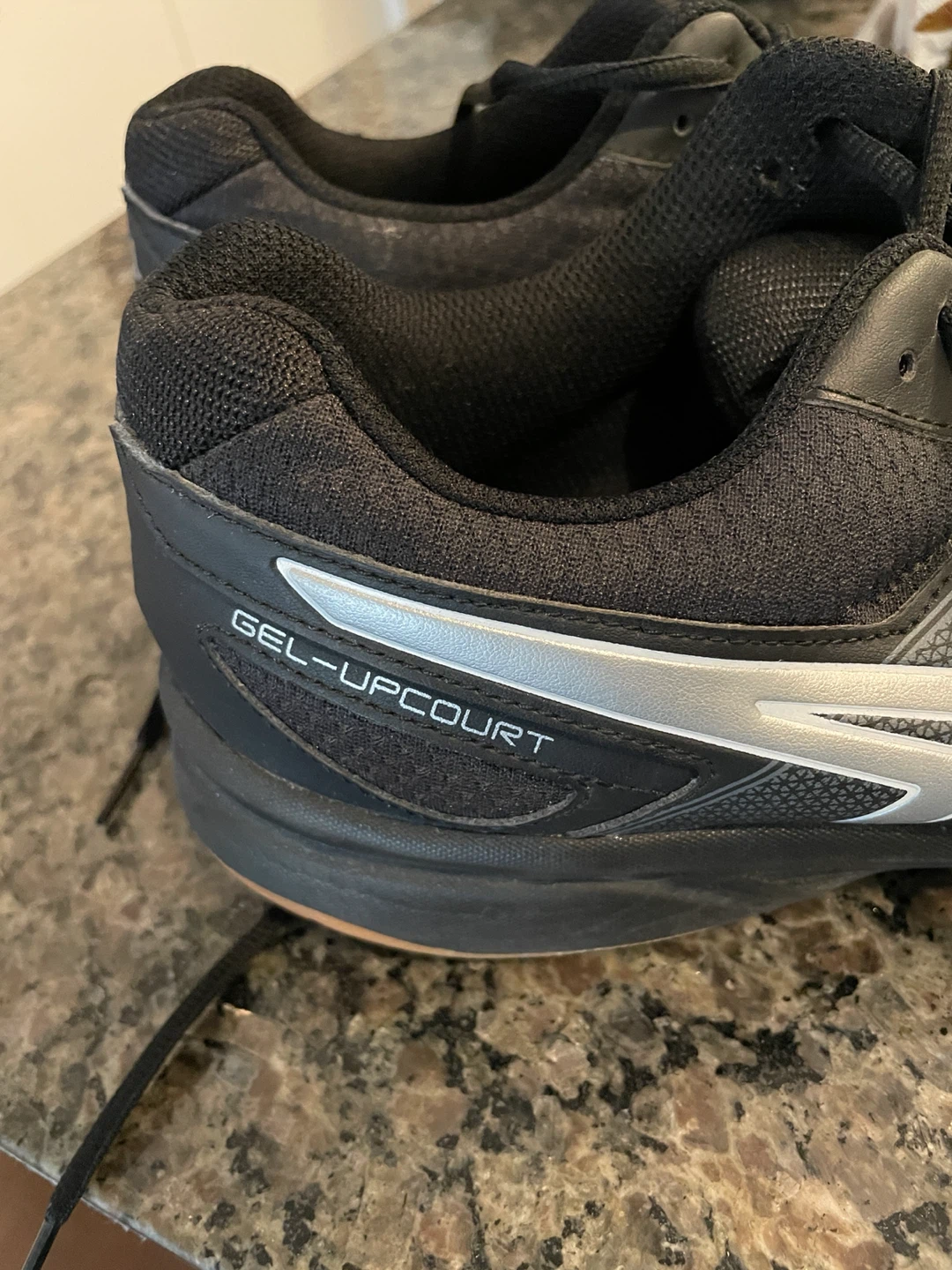 Asics Gel-Upcourt Black Indoor Court Shoes - photo 2