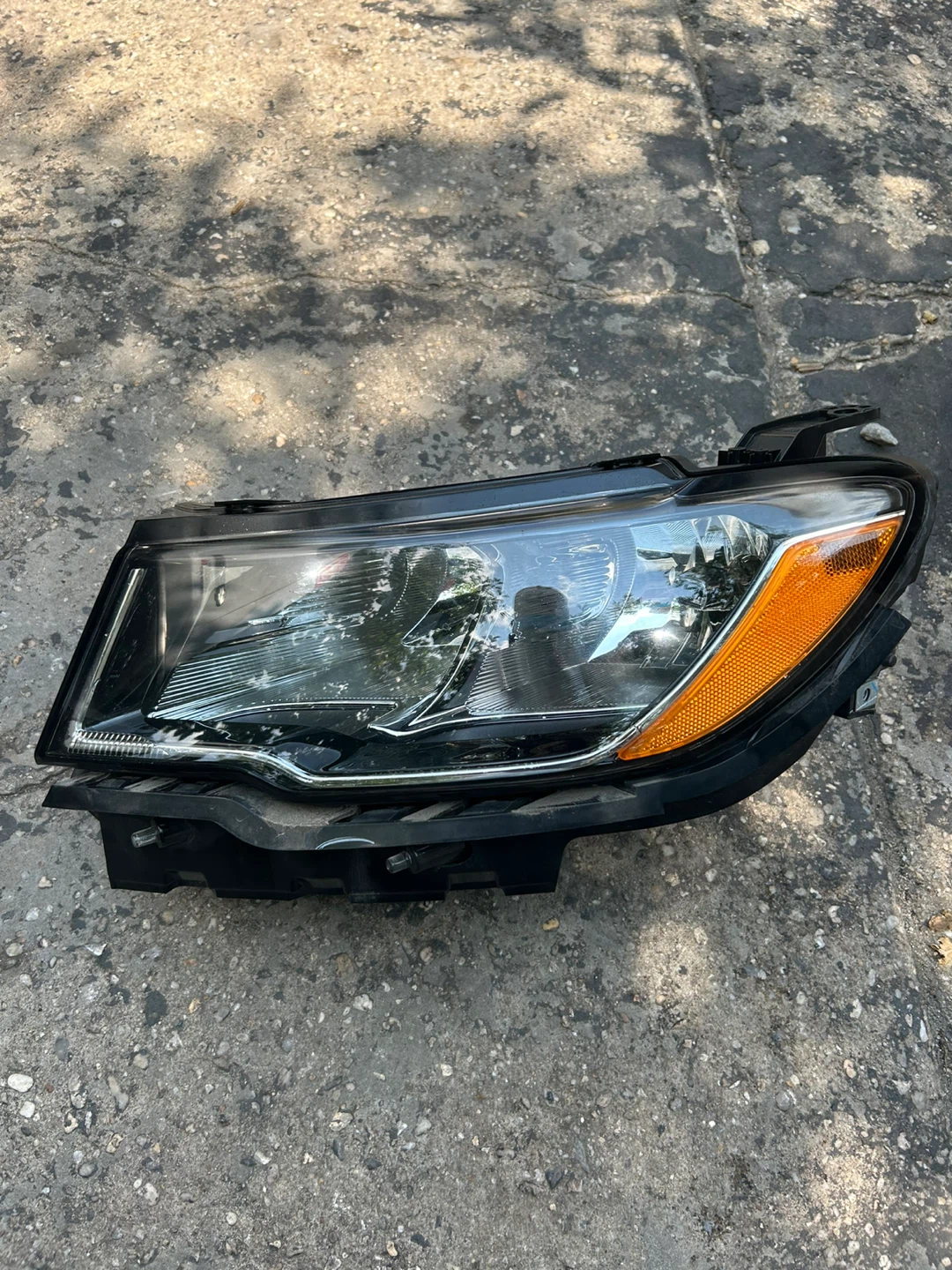 2017-2021 jeep compass LEFT Driver OEM BI HALOGEN Headlight Lamp