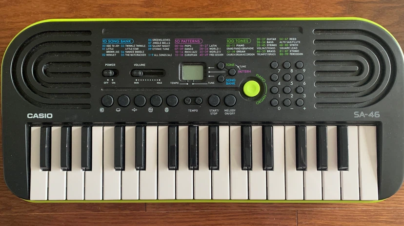 Casio SA-46 Electronic Keyboard - photo 2