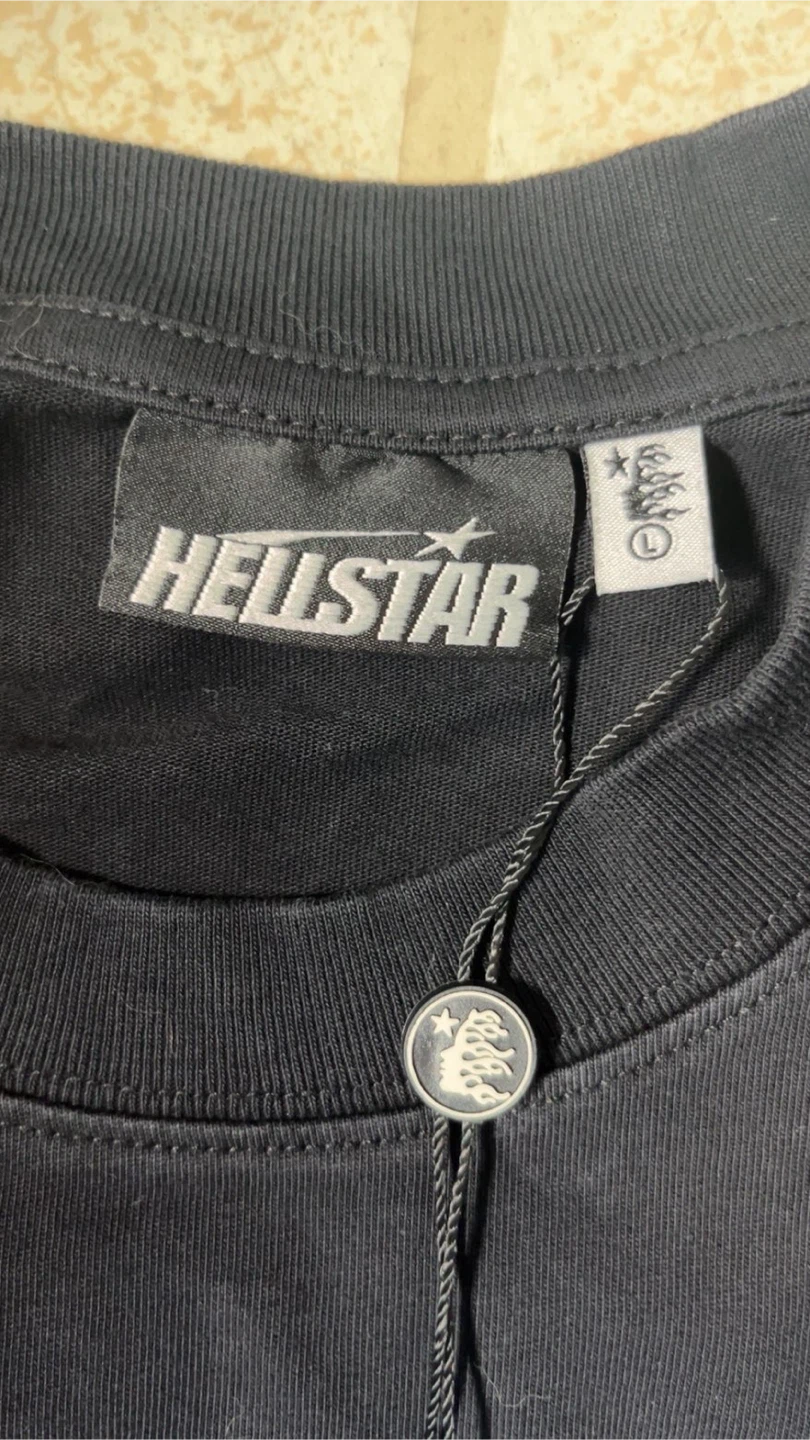 Hellstar Black Graphic T-Shirt - photo 2
