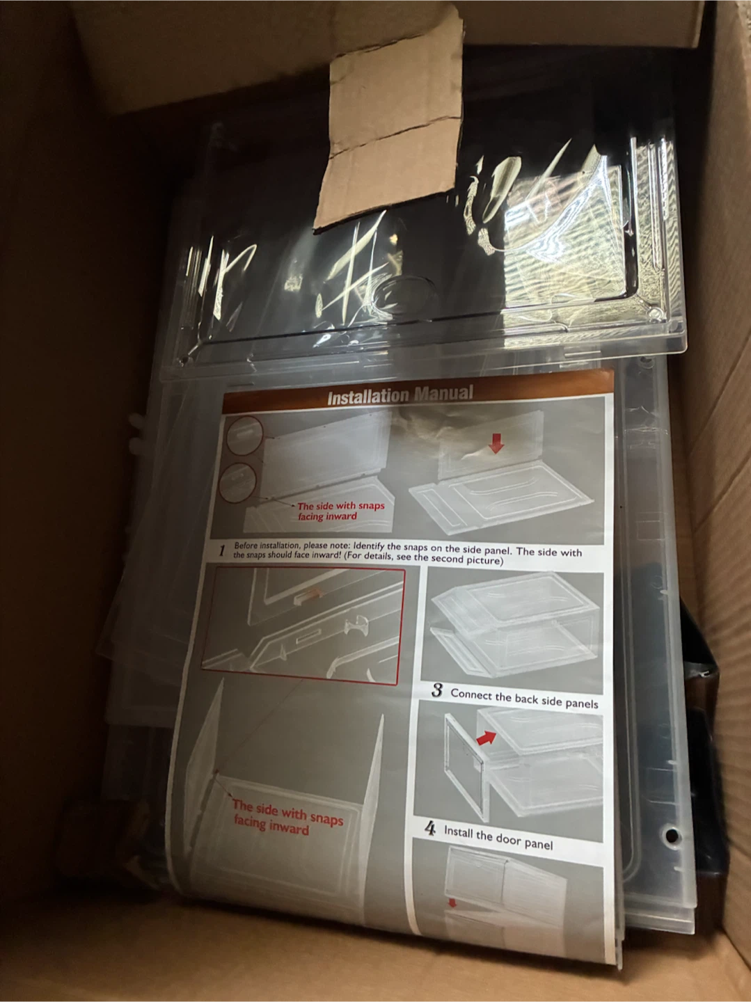 Clear shoe boxes - photo 2