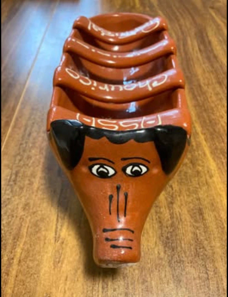 Portuguese Clay Pig Sausage Roaster