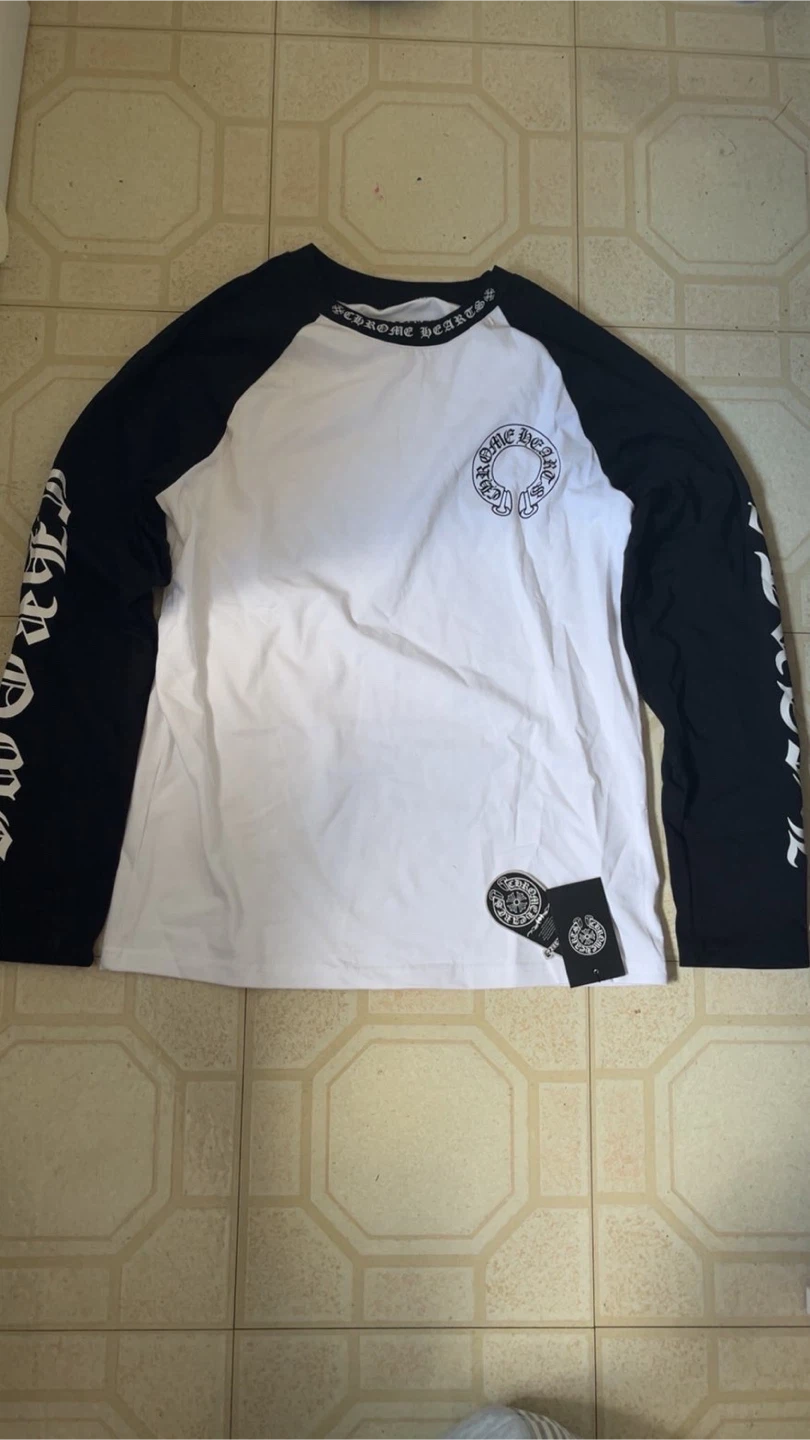 Chrome Hearts Long Sleeve Baseball T-Shirt
