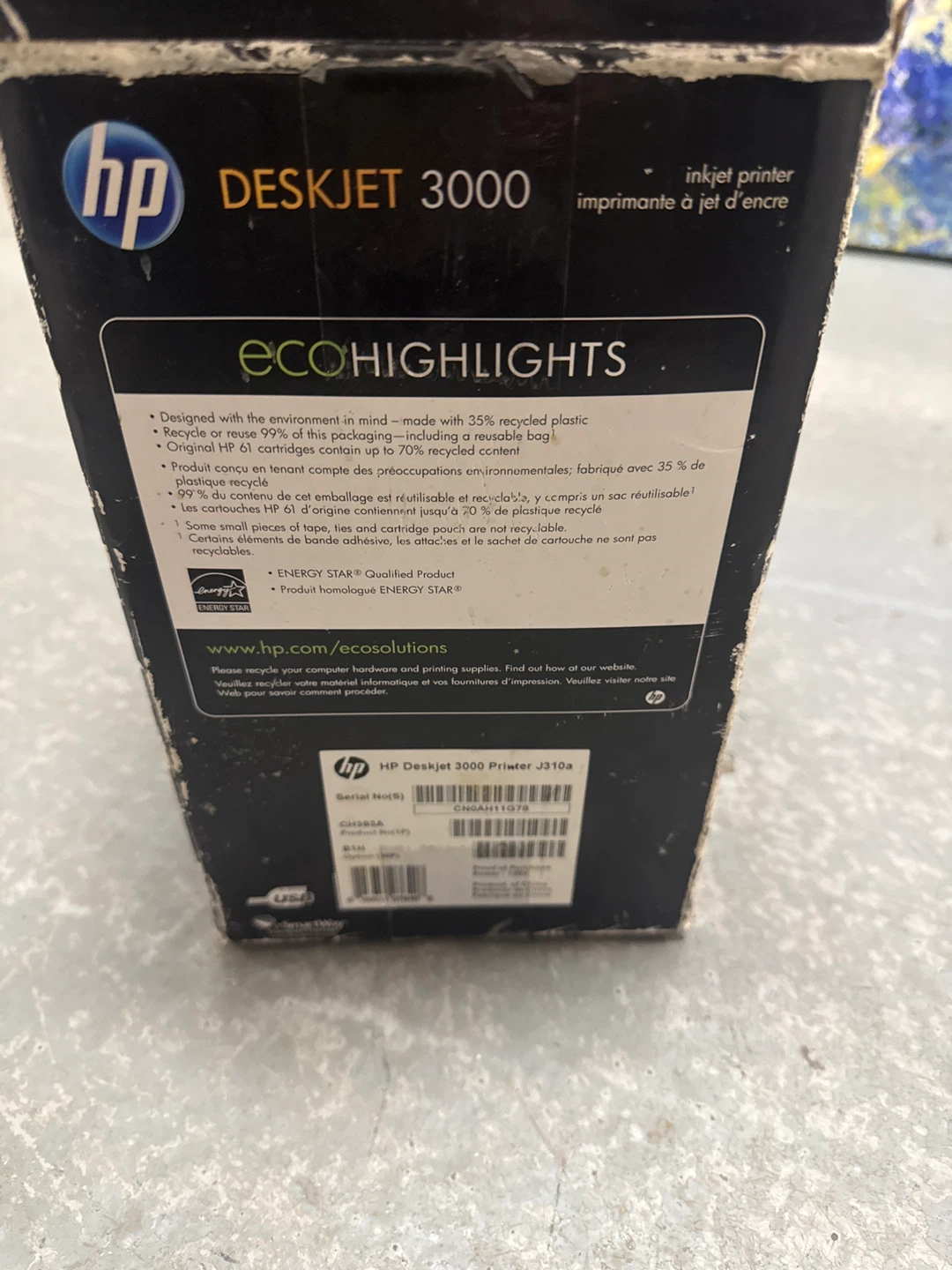HP Deskjet 3000 Printer - photo 3