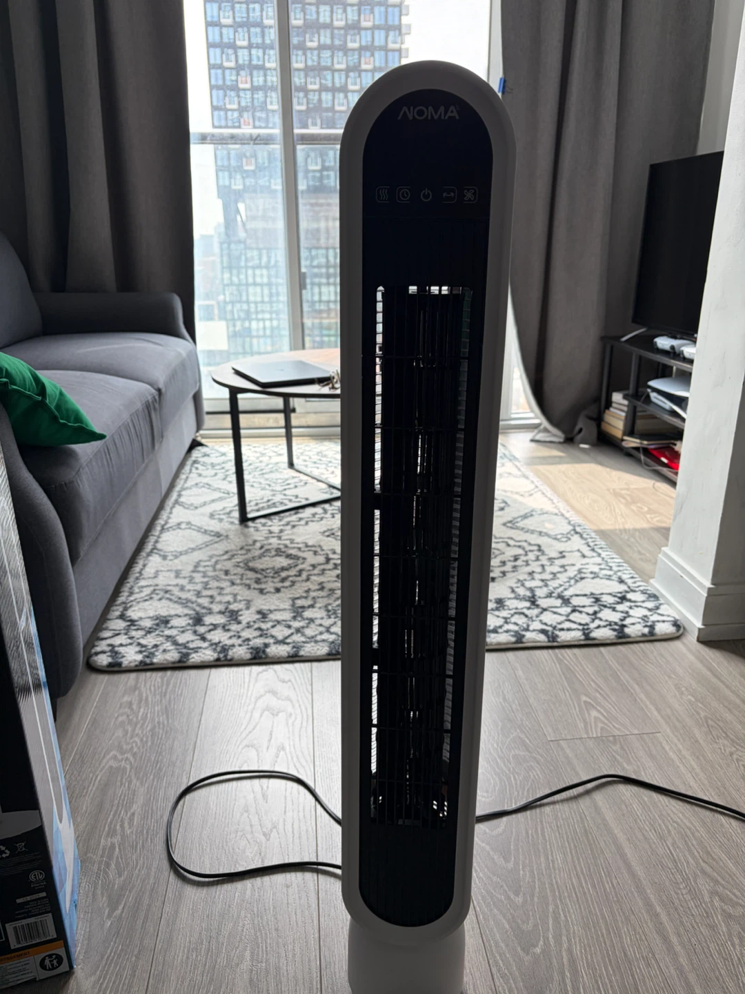 NOMA 36” digital tower fan with remote - photo 4