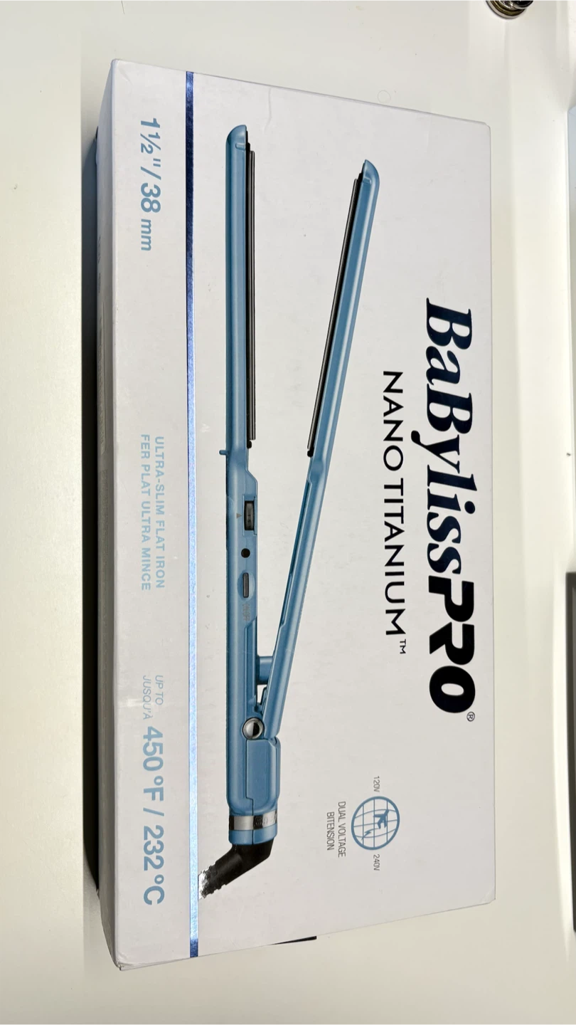 BaBylissPRO Nano Titanium Flat Iron - photo 3