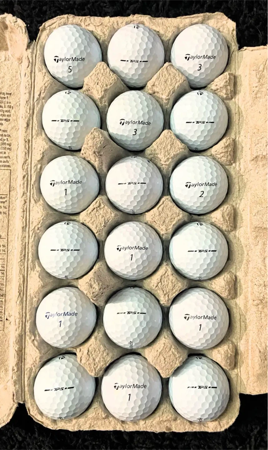 18 Taylormade TP5 Golf Balls - photo 2